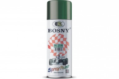 Краска аэроз. BOSNY 520 мл. №037  ЗЕЛЕНАЯ ТРАВА -  магазин крепежа «ТАТМЕТИЗ»
