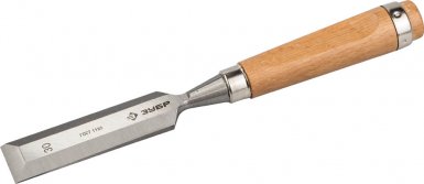 Стамеска-долото 30 мм, ЗУБР "ЭКСПЕРТ" с деревянной ручкой, хромованадиевая -  магазин крепежа  «ТАТМЕТИЗ»