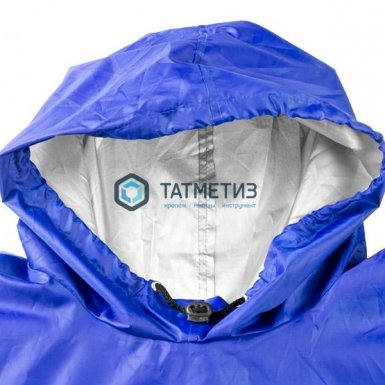 Плащ-дождевик ЗУБР 11615, нейлоновый, синий цвет, универсальный размер S-XL -  магазин крепежа  «ТАТМЕТИЗ»