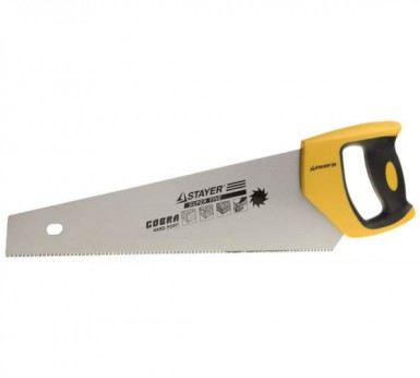 Ножовка по дереву, 350мм, STAYER "PROFI" "COBRA" GX900, 2-х комп ручка, 9 TPI -  магазин крепежа  «ТАТМЕТИЗ»