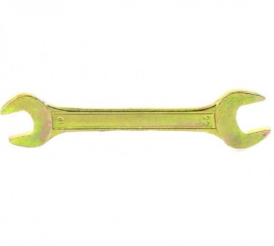 Ключ рожковый 19х22 мм, желтый цинк// Сибртех -  магазин крепежа  «ТАТМЕТИЗ»