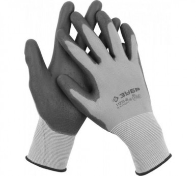 Перчатки ЗУБР "МАСТЕР" для точных работ с полиуретановым покрытием, размер XL (10) -  магазин «ТАТМЕТИЗ»