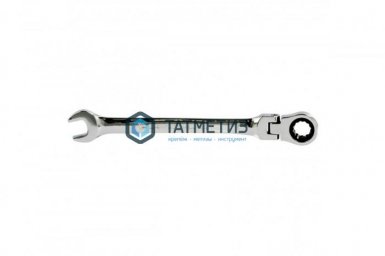 Ключ комбинированный трещоточный, 30мм, CrV, шарнирный, зерк.хром// Matrix -  магазин крепежа  «ТАТМЕТИЗ»