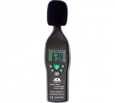 Измеритель уровня шума ADA ZSM 130  (измеритель, чехол, батарея) -  магазин крепежа  «ТАТМЕТИЗ»