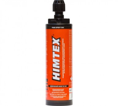 Хим. анкер HIMTEX PURE EPOXY 500 385 мл эпокс. смола для тяжелых нагрузок + 1 насадка -  магазин крепежа  «ТАТМЕТИЗ»
