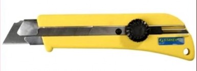 Нож STAYER "PROFI" с выдвижным сегментированным лезвием, 25мм -  магазин крепежа  «ТАТМЕТИЗ»