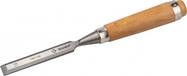 Стамеска-долото 18 мм, ЗУБР "ЭКСПЕРТ" с деревянной ручкой, хромованадиевая -  магазин крепежа  «ТАТМЕТИЗ»