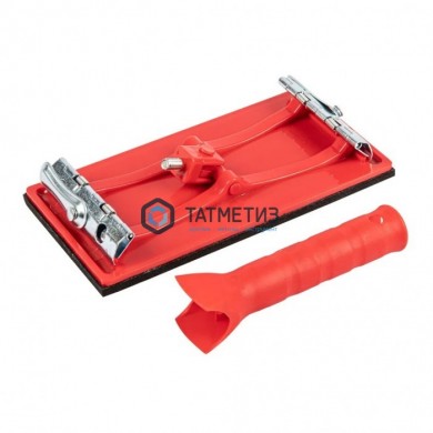 Брусок для шлифования 105х210мм, с шарнирным переходником под телескопическую ручку// Matrix |  «ТАТМЕТИЗ» Брусок для шлифования 105х210мм, с шарнирным переходником под телескопическую ручку// Matrix -  магазин крепежа «ТАТМЕТИЗ»