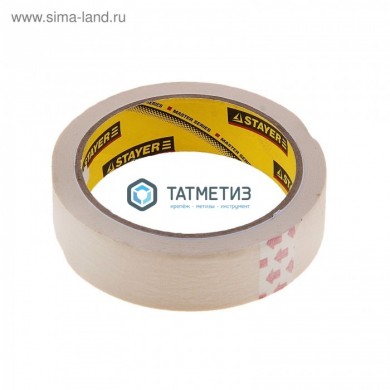 Лента малярная 25 мм х 20 м, креповая, STAYER "MASTER" |  «ТАТМЕТИЗ» Лента малярная 25 мм х 20 м, креповая, STAYER "MASTER" -  магазин крепежа «ТАТМЕТИЗ»