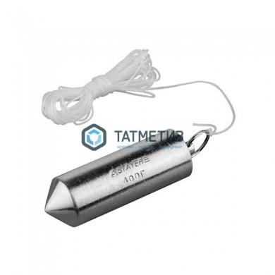 Отвес STAYER "MASTER" строительный со шнуром, 400г | «ТАТМЕТИЗ» Отвес STAYER "MASTER" строительный со шнуром, 400г - магазин крепежа «ТАТМЕТИЗ»