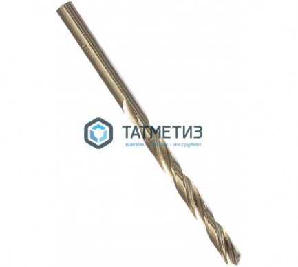 Сверло по металлу  5,0 мм, HSS, нитридтитановое покрытие, 6-гранный хвостовик// MATRIX -  магазин крепежа «ТАТМЕТИЗ»