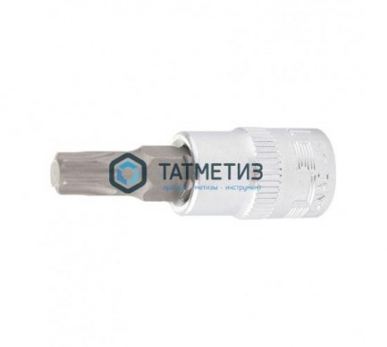 Головка с битой вставкой T20, квадрат 1/4", CrV, // STELS | «ТАТМЕТИЗ» Головка с битой вставкой T20, квадрат 1/4", CrV, // STELS - магазин крепежа «ТАТМЕТИЗ»