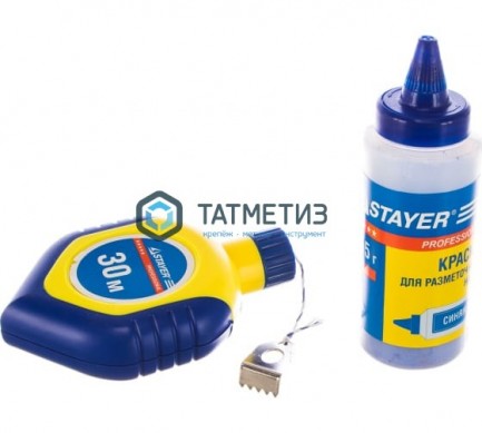 Набор STAYER Нить разметочная с синей краской в 2- -  магазин крепежа «ТАТМЕТИЗ»